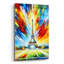 «Radiant Paris» par Rich Monet, art mural en verre acrylique-1562871425