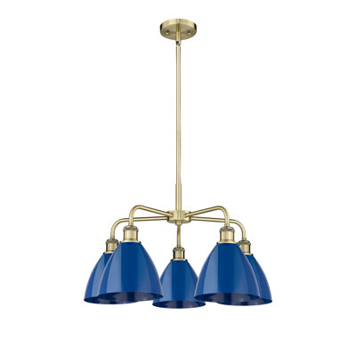 Lustre en dôme à 5 lumières Trickett