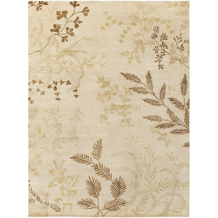 Howland Wool Floral Indoor Rug