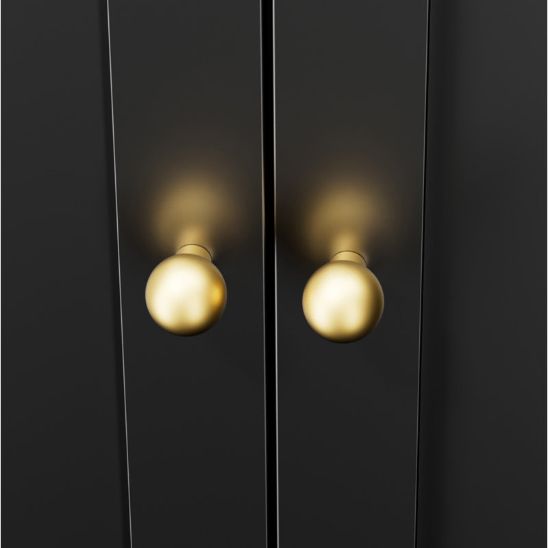 Armoire de rangement de 72 po de hauteur en acier noir avec grand comptoir, tablettes et crochets réglables, armoire robuste de style moderne