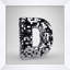 Disco Letter D Print by Mat Sanders