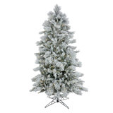 7.5' Lighted Pine Christmas Tree