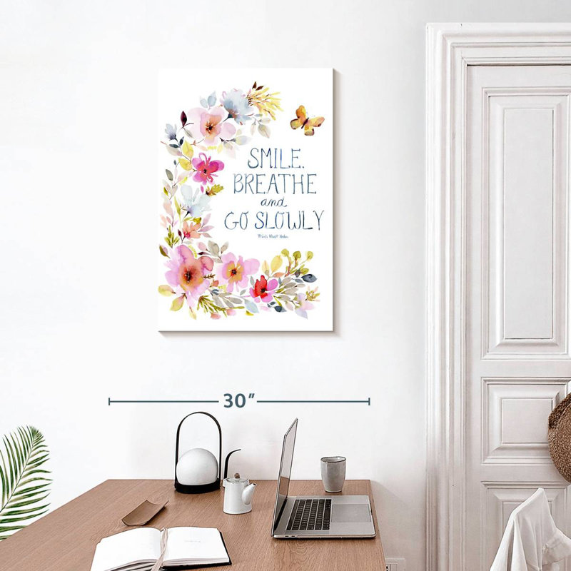 Smile Breathe, H 30 po x l 20 po