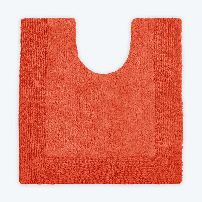 Fredrico Reversible Pedestal Mat, Terracotta