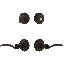 Nostalgic Warehouse Rope Rosette Entry Set with Swan Lever-101472663-101472661-121833151