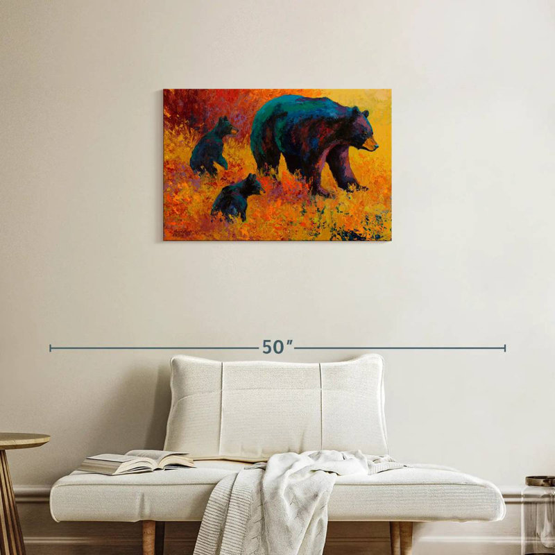 Brampt Double Trouble Black Bear, 20" H x 30" W