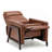 Madeline Push Back Recliner -Caramel