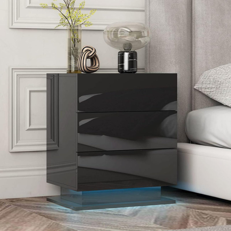 Commode lumineuse, commode de chambre