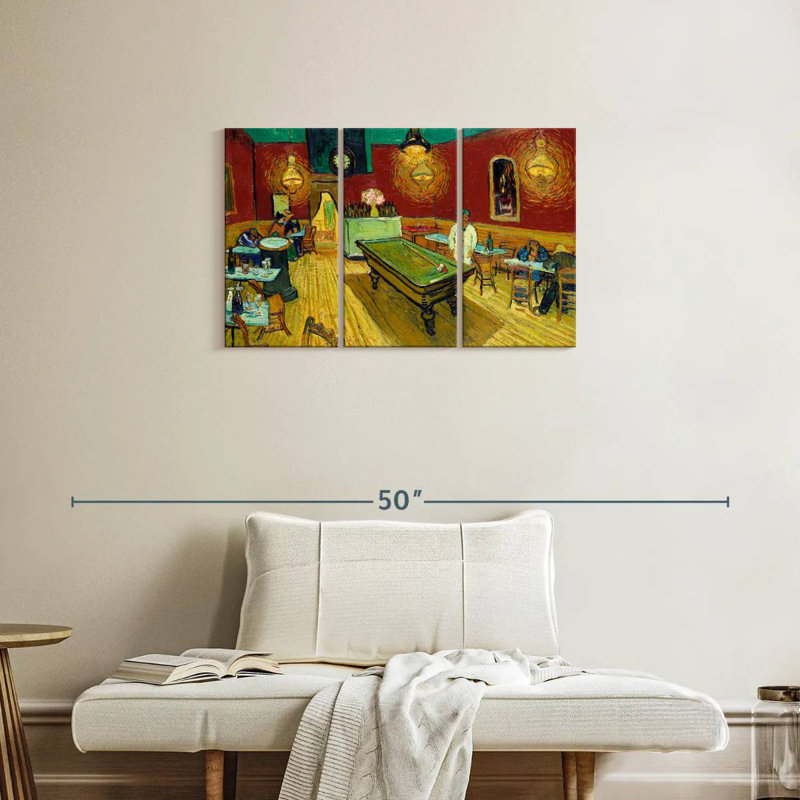 Senne The Night Cafe, 20" H x 33" W
