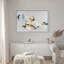 «Neutral Abstract Wall Art», reproduction d'art sur toile encadrée-118759562-118759563