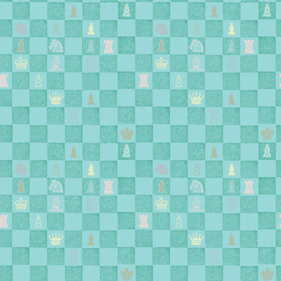 Rouleau de papier peint autocollant L 18 pi x l 24 po Chess