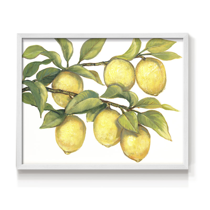 Ripe for Cueillette II - Reproduction encadrée - Restickable, H 22 po x l 28 po, Blanc