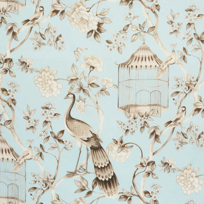 Oiseaux Et Fleurs Fabric