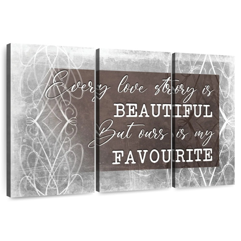 Favorite Love Love Typographie, H 36 po x l 57 po