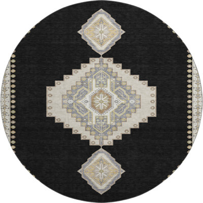 Premium Machine Washable Colmenero AMF1014 Oriental Rug
