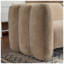 Canapé 3 places en velours l 83 po x P 32,75 po x H 27,75 po Tonson