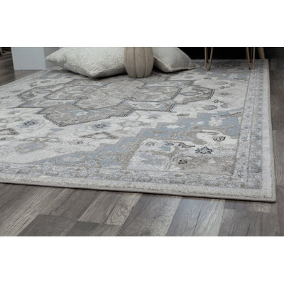 Tapis gris Melendez