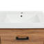 Meuble-lavabo autoportant 24 po avec lavabo en céramique 24 po, meuble-lavabo moderne avec 3 tiroirs