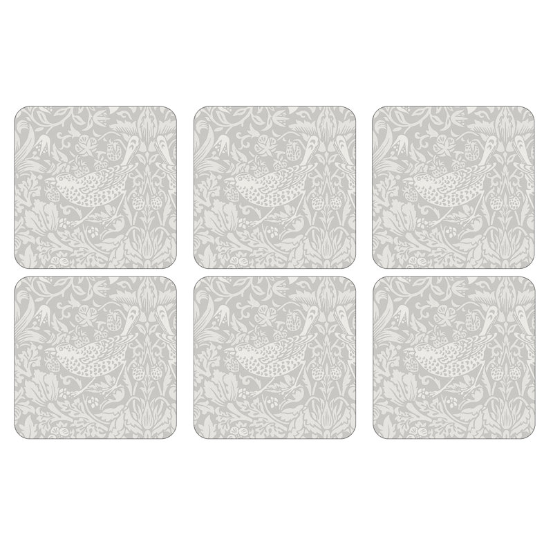 Pure Strawberry Thief Coaster