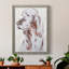 «Sitting Dog III», peinture sur toile encadrée-1452435724-1452435713