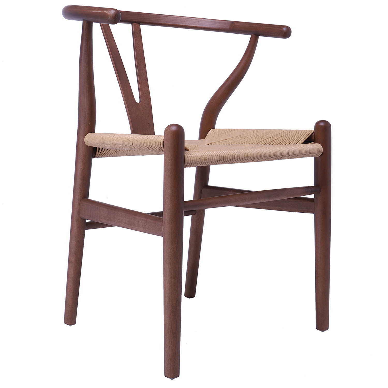 Baruti Wicker Dining Chair, Brown/Beige