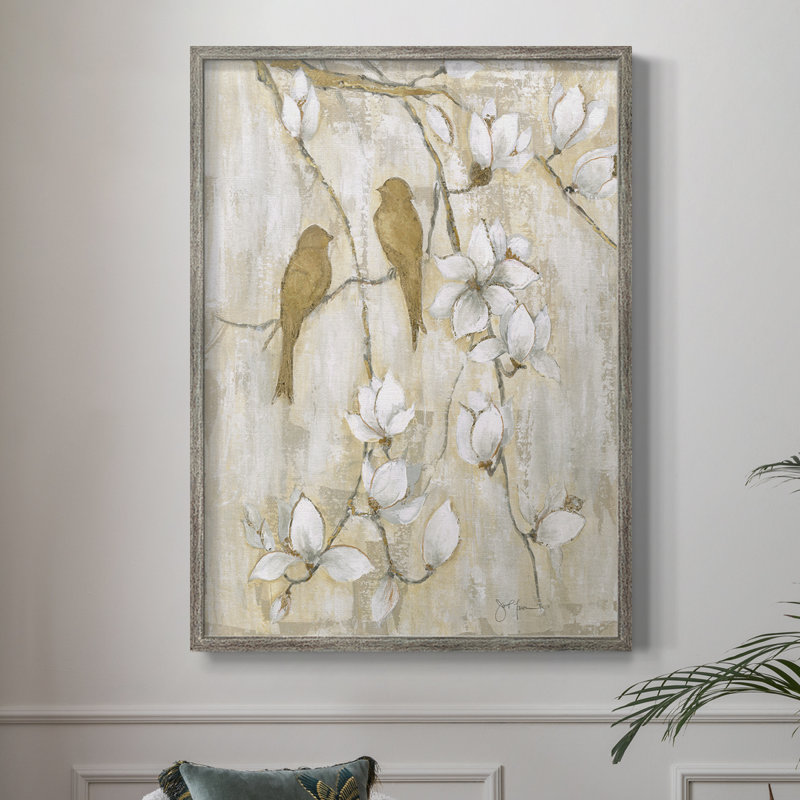 «Song of Spring I», reproduction encadrée - bois massif, H 30 po x l 24 po