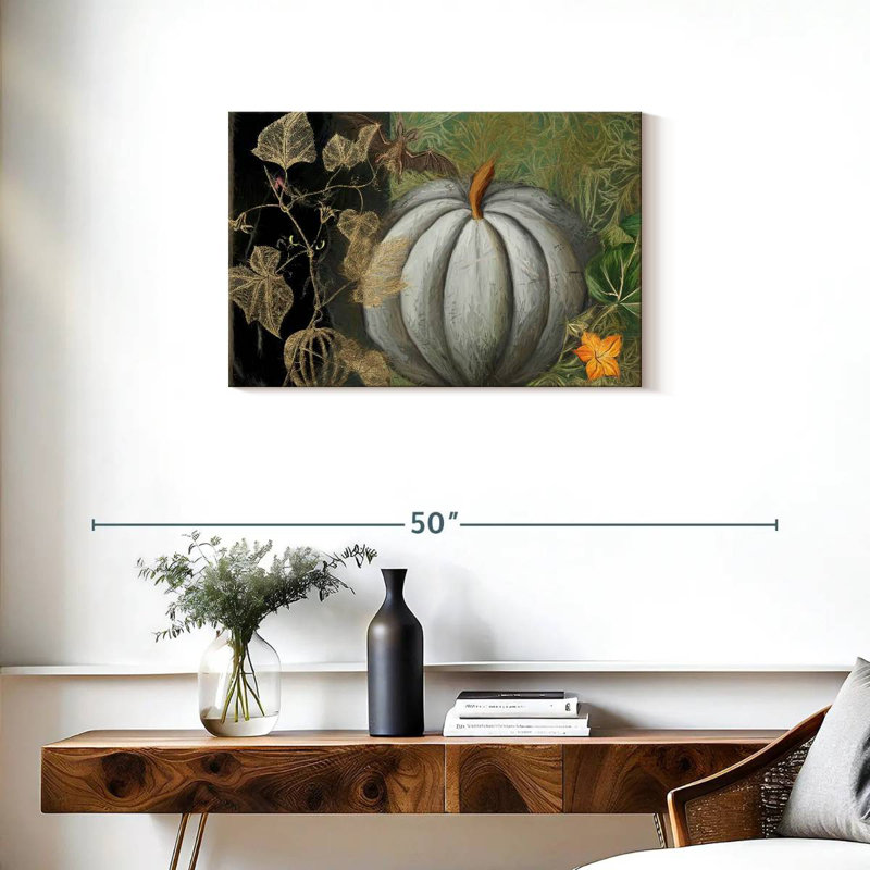 Yarlin Fresh Pumpkin, 20" H x 30" W