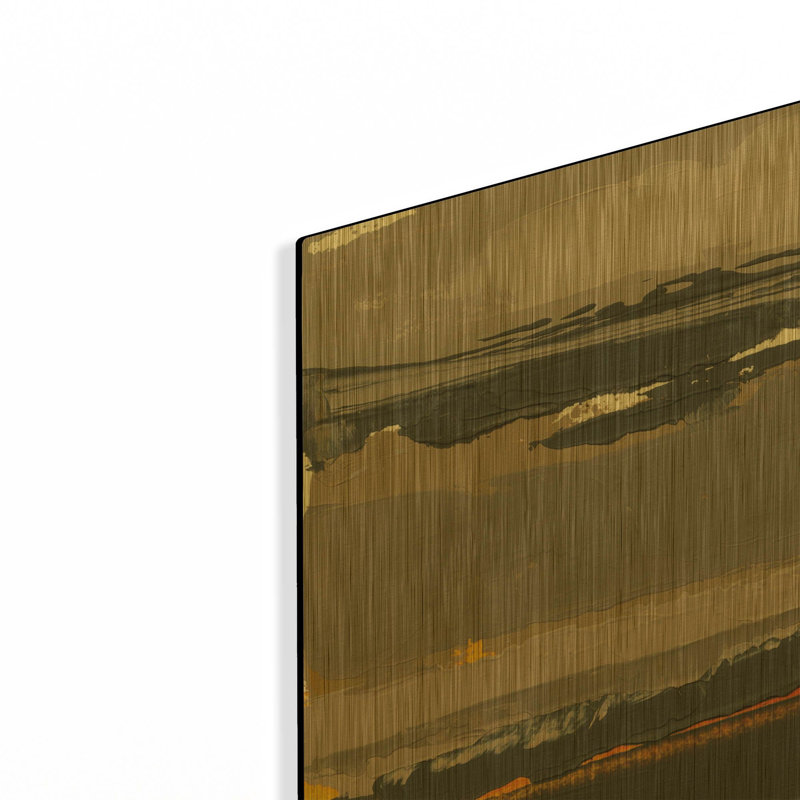 « Ceide Study II » de Grainne Dowling, tableau mural en métal doré, 61 x 41 cm, 24 po x 16 po
