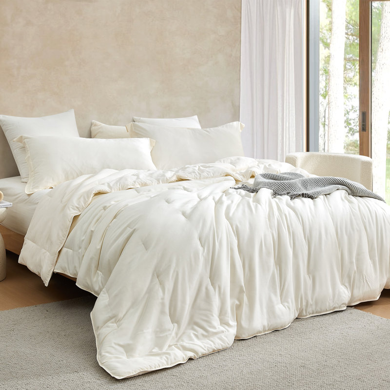 Ice Panda Coma Inducer Oversized Cooling Comforter Set, Queen Comforter + 2 Standard Shams
