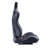 Racing Seat Adjustable Racing Chair with PVC Leather & Q235B Slider