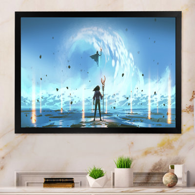 Jeu vidéo Ocean Poseidon Knights - reproduction sur toile
