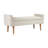  Fulton Storage Bench - Textured Cream Fabric-1449292002