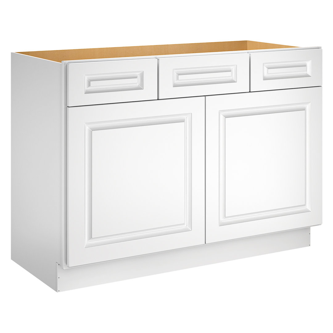 48'' Single Bathroom Vanity Base Only HOMEIBRO Base 