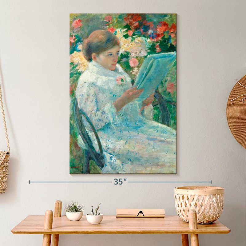 Sur un balcon 1878-1879, 30" H x 20" W