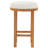 Ramos Round Wood Counter Stool
