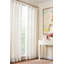 Eyelet Semi Sheer Curtain-48034543