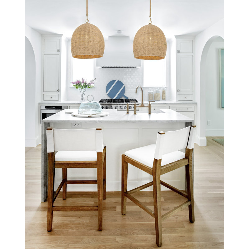Anise 1 - Light Gold Dome Pendant