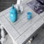 Mobilier de salon de style rustique blanc antique 1pc