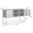 Modern Sideboard Buffet, Accent Cabinet