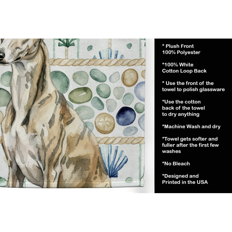 Serviette de cuisine Brindle Whippet, Brindle Whippet