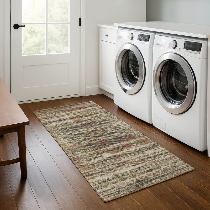 Premium Machine Washable Ansley Moroccan Rug, Runner 2'3" x 7'6"