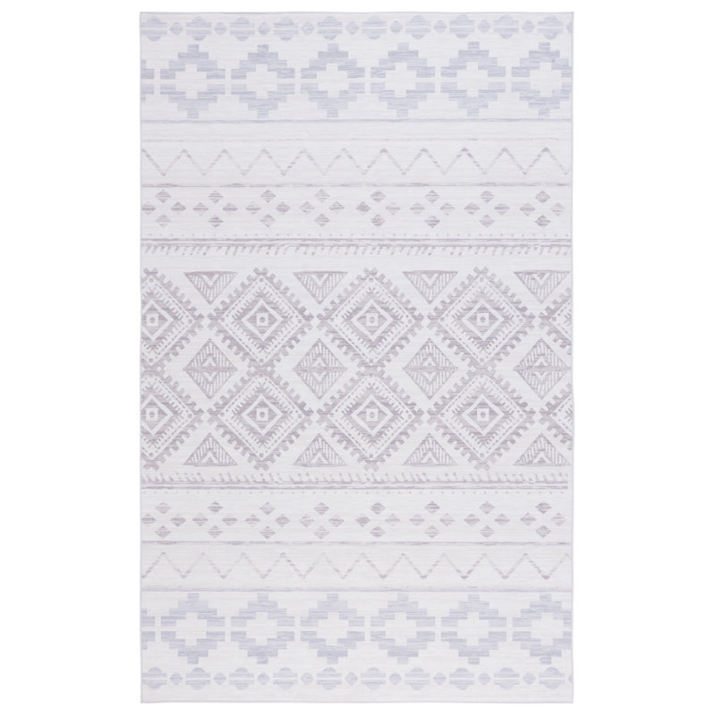 Tapis beige / gris Jetsyn Performance, Rectangle 9 pi x 12 pi