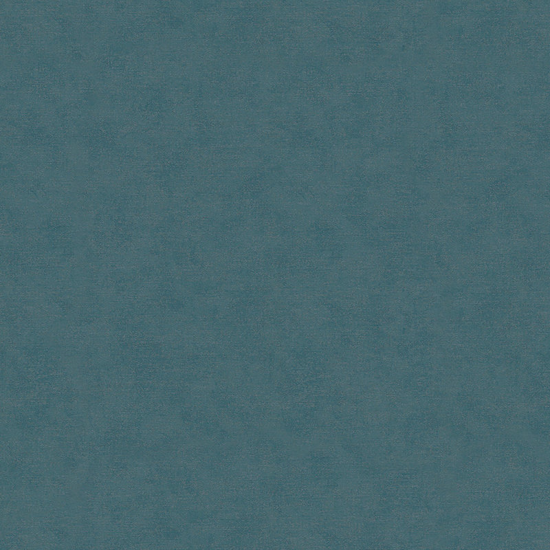 Flora Collection Shimmery Plain Wallpaper Roll, Blue