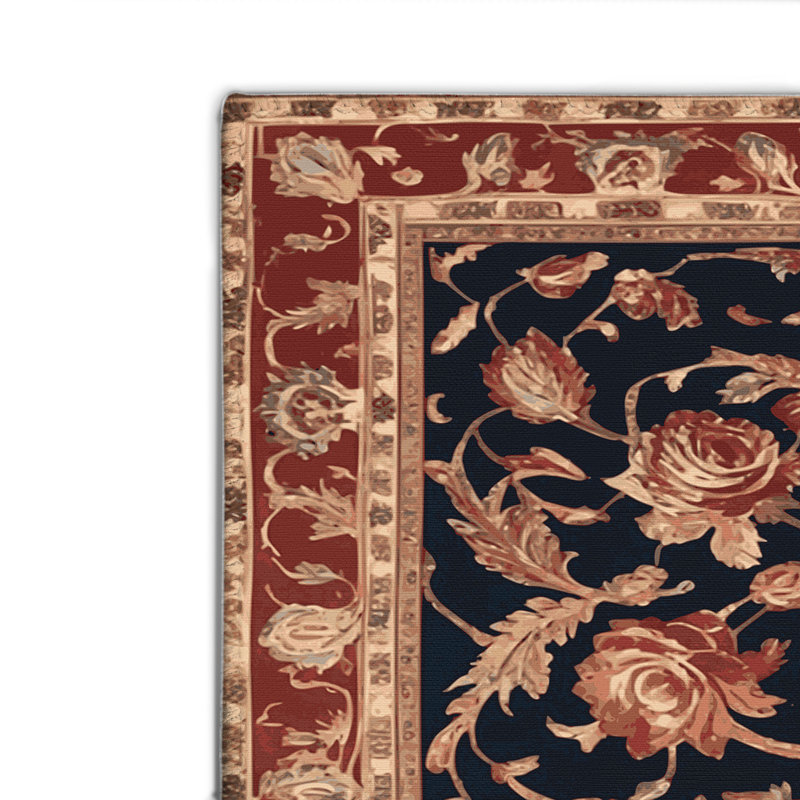 Tapis d'intérieur et d'extérieur brun Persian, Rectangulaire 2 pi x 3 pi