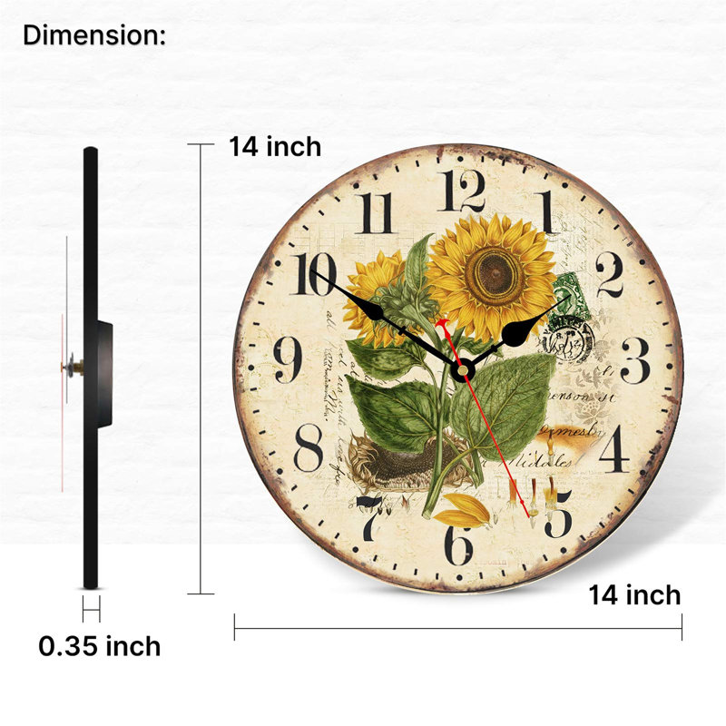 Quijada MDF Wall Clock