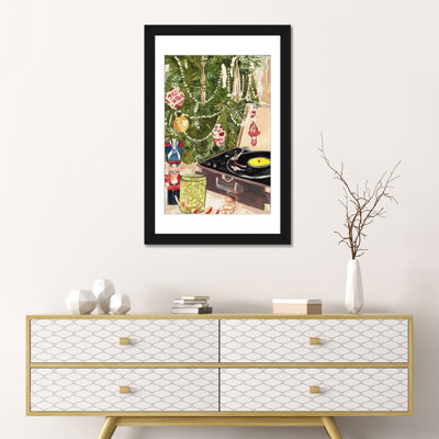 Home Sweet Christmas I - Wall Art Print - Framed Fine Art Paper