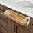 Thornaby 42'' Solid Wood Single Bathroom Vanity with 1.5'' Carrara Quartz Top-1152098805-1157548766