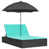 Turquoise Cushion/Black Frame