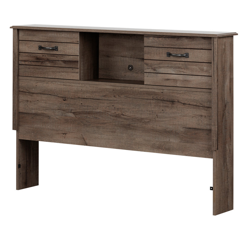Asten Bookcase Headboard, Fall Oak, Twin