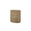Table de chevet ovale - Caramel